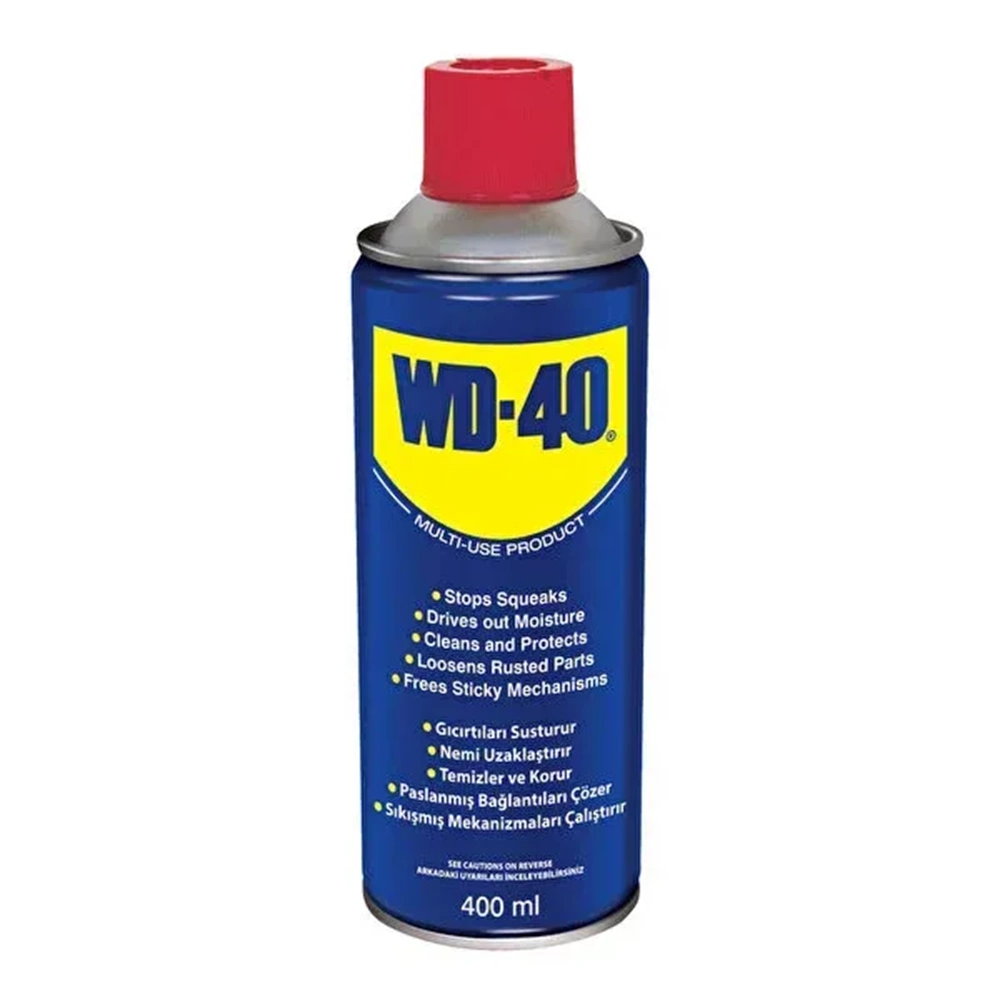 WD-40 ÇOK AMAÇLI YAĞLAYICI VE PAS SÖKÜCÜ GENEL BAKIM SPREYİ 400 ML.