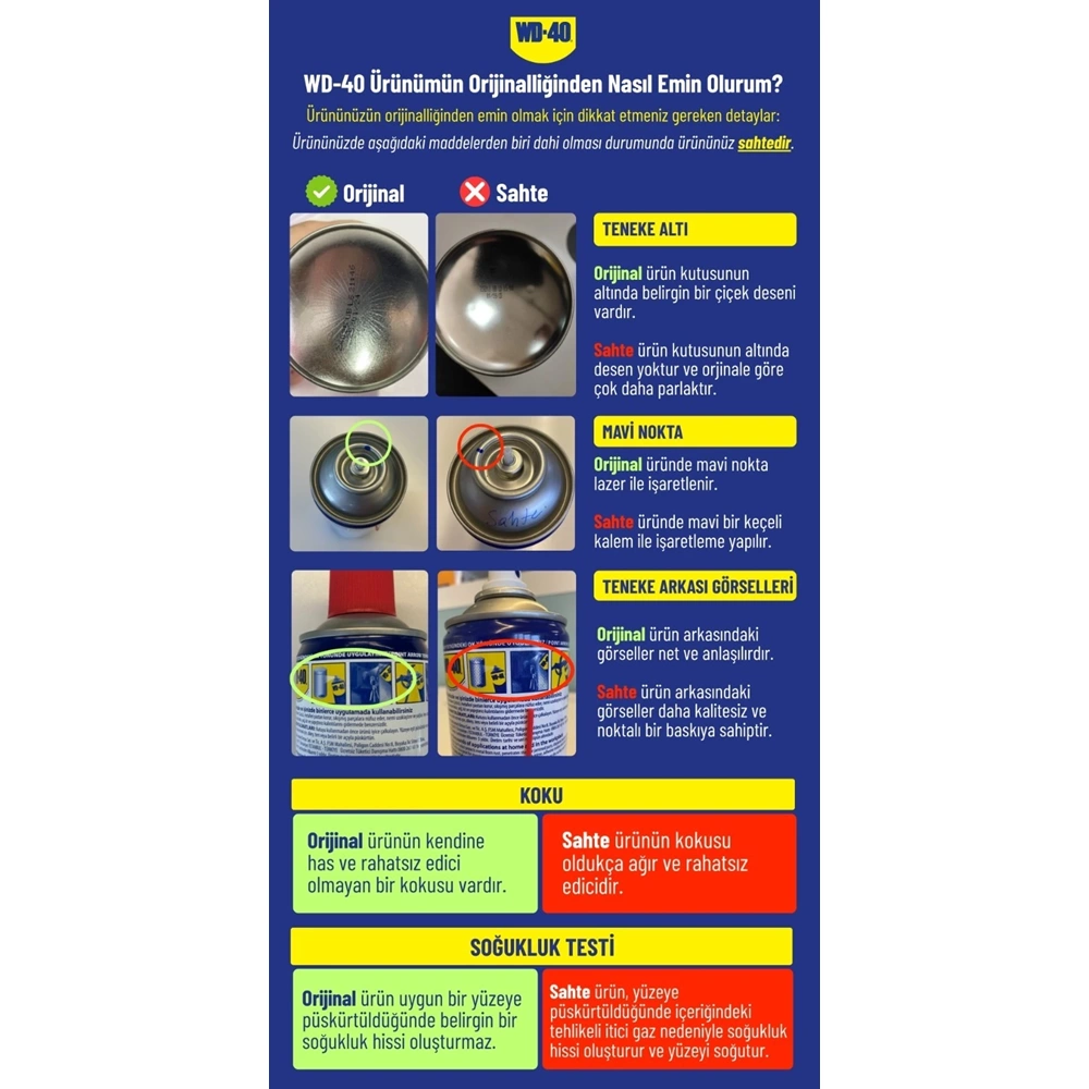 WD-40 ÇOK AMAÇLI YAĞLAYICI VE PAS SÖKÜCÜ GENEL BAKIM SPREYİ 400 ML.