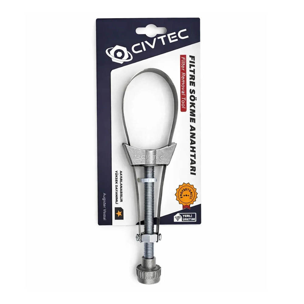 METAL BANTLI YAĞ FİLTRE ANAHTARI 041 CİVTEC