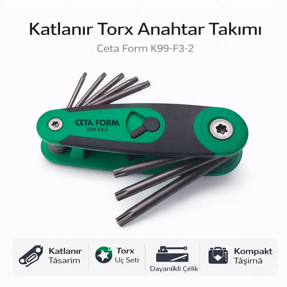 TORX ALLEN SET ÇAKI TİP K99-F3 CF