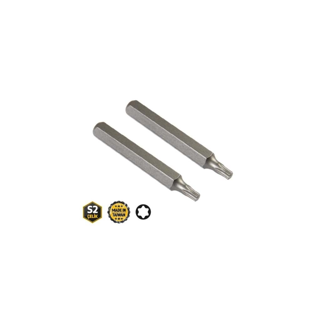TORX BİT'S UÇ UZUN 10MM T30*75 2463