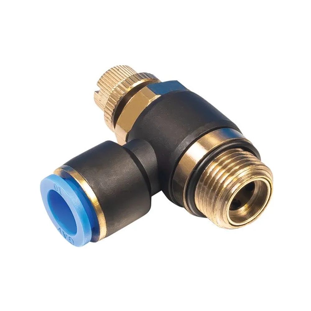 PNOMATİK HIZ AYARLI DİRSEK G 3/8-10MM JSC 10-03 ESC 10-G03