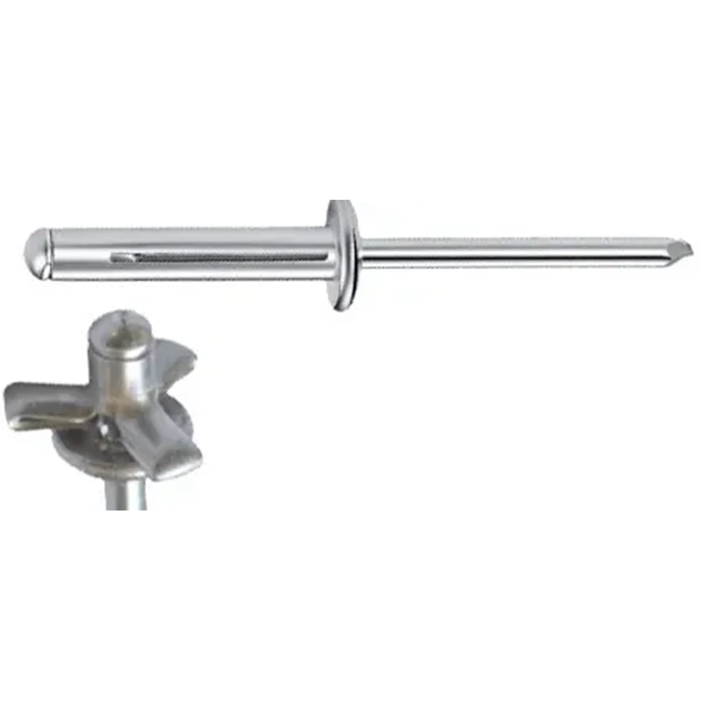 BULB.YARIKLI PERÇİN 4,8*20,5 AL/AL AAT BOMBE NATUREL