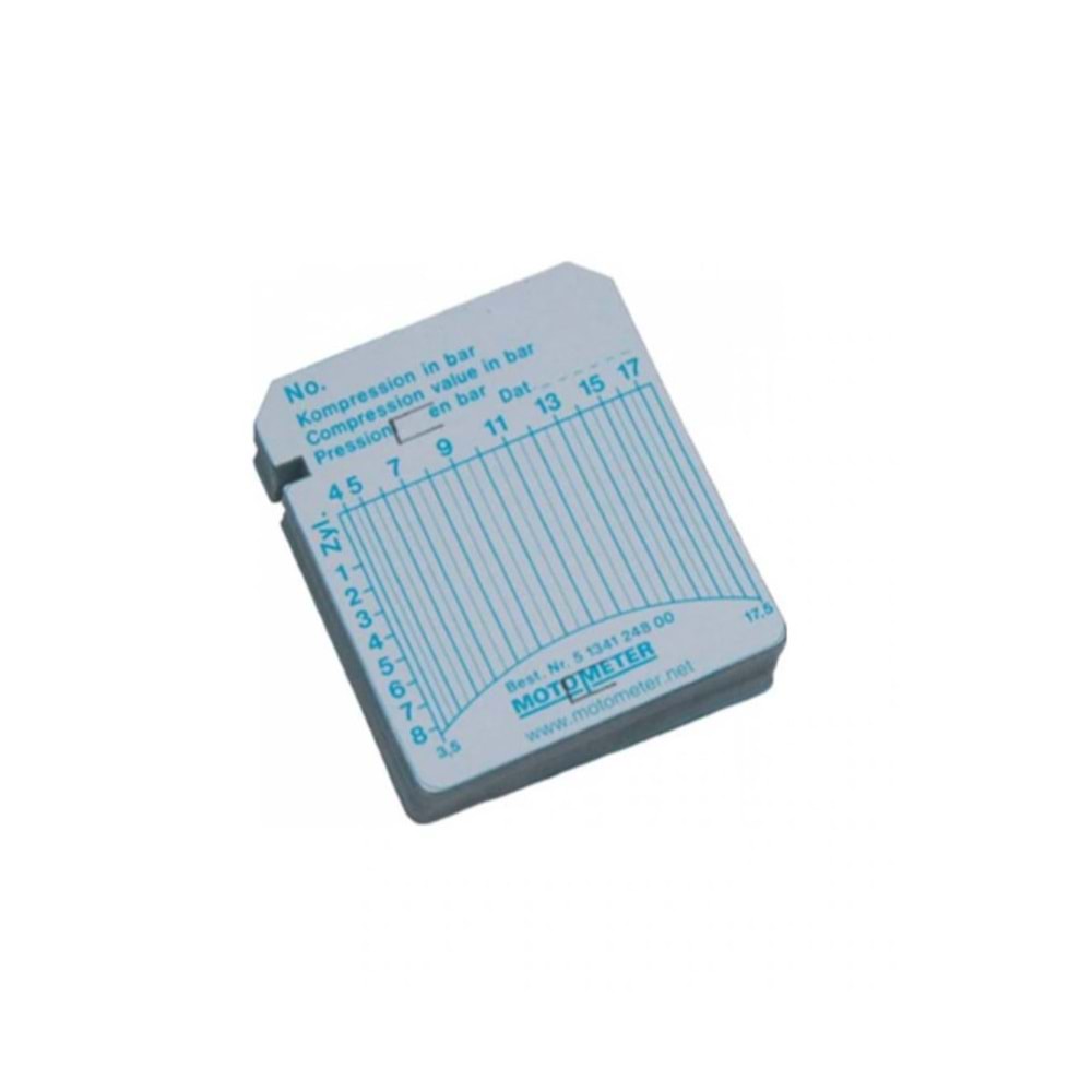 BENZİNLİ KOMPRESYON ÖLÇME KAĞIDI 100 ADET