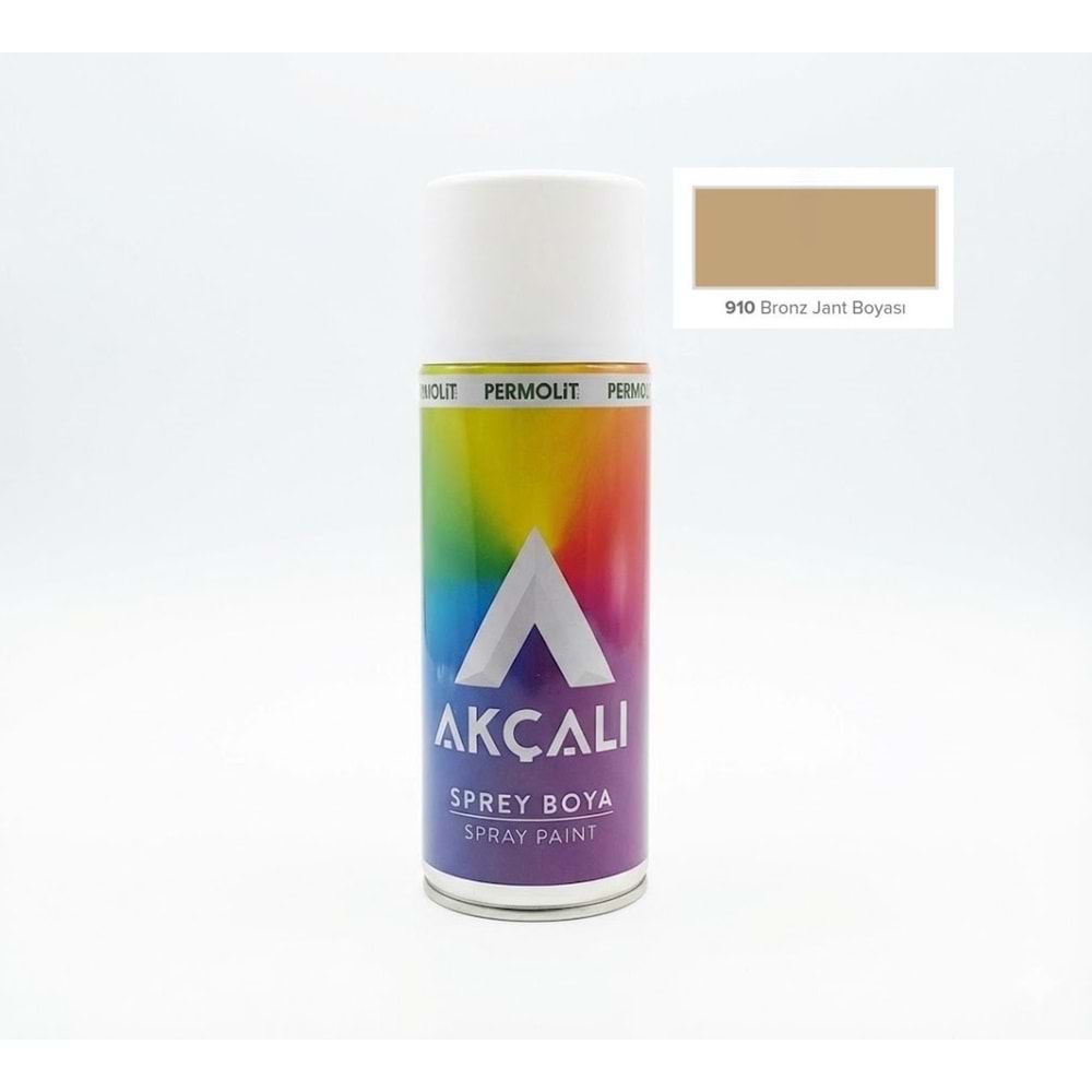 AKÇALI 910 SPREY JANT BOYASI BRONZ 400ML
