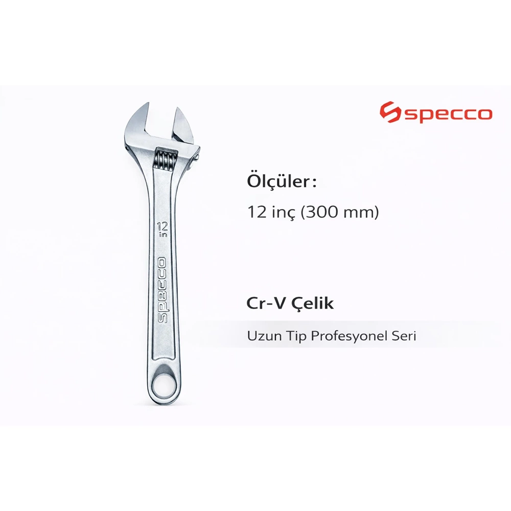 SPECCO KURBAĞCIK ANAHTAR 12'' 300MM 1531
