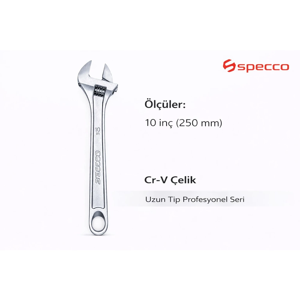 SPECCO KURBAĞCIK ANAHTAR 10'' 250MM 1531