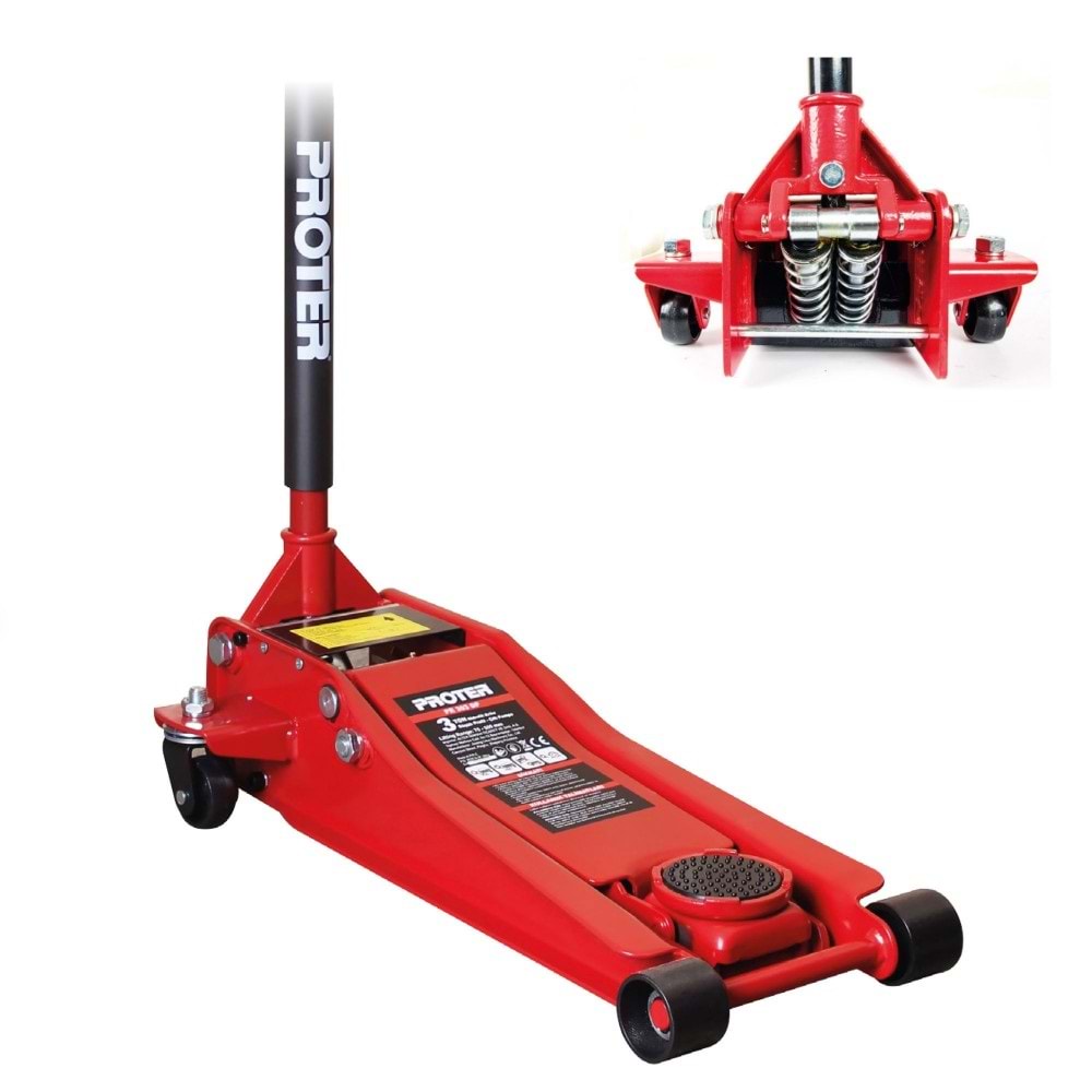 HİDROLİK KRİKO 3TON DÜŞÜK PROFİL PR 303 DP