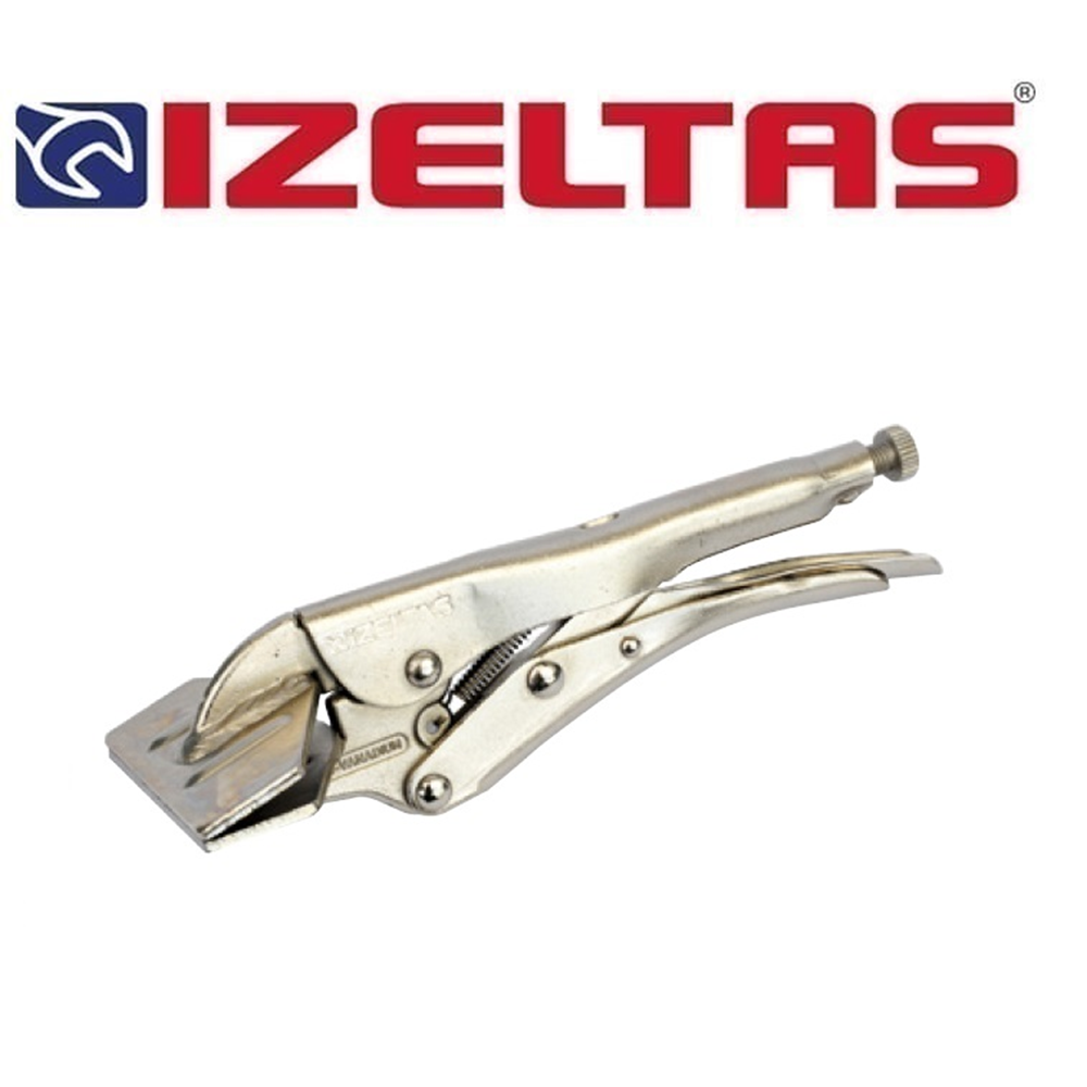 KAYNAKÇI AYARLI PENSE DÜZ AĞIZ 200MM 2512110200 İZELTAŞ