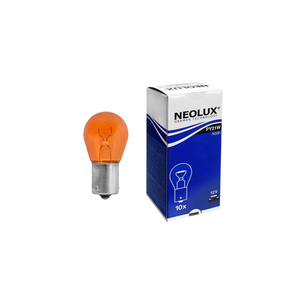 12V AMPUL 21WATT ÇAPRAZ TIRNAK TURUNCU N581 NEOLÜX