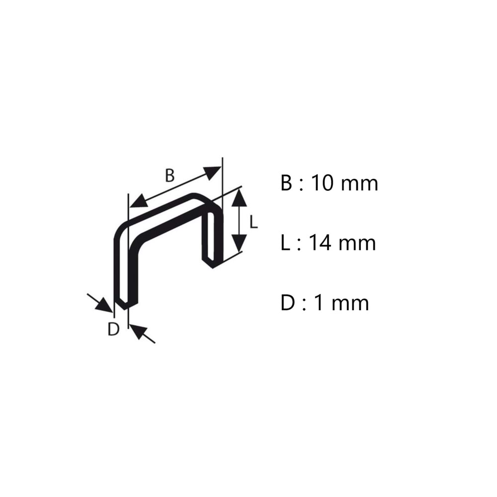 YEDEK ZIMBA TELİ TR-13 14MM NO.3 1000 AD. 570564