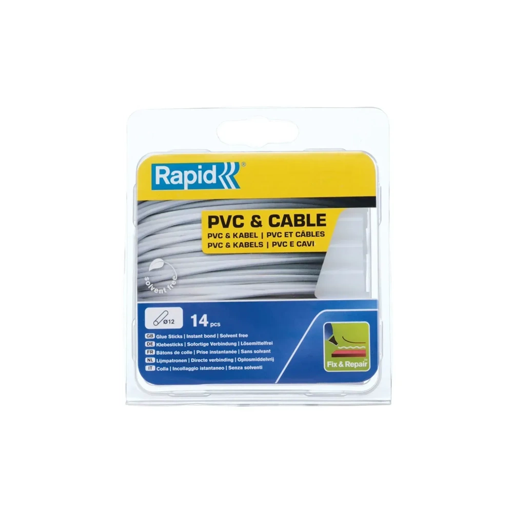 RAPİD SICAK SİLİKON 12/94M PVC/KBL 125GR.