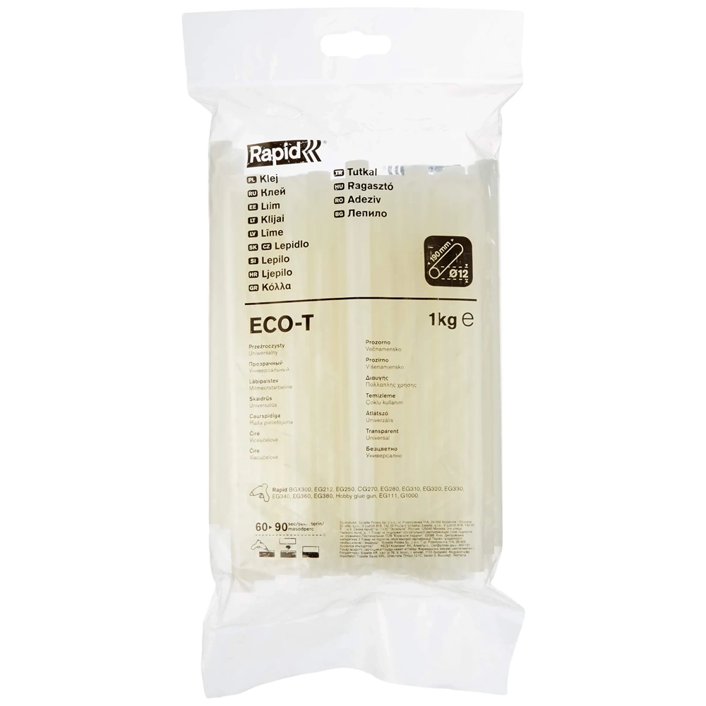 RAPİD SICAK SİLİKON ECO-T 12/190MM 500 GR.