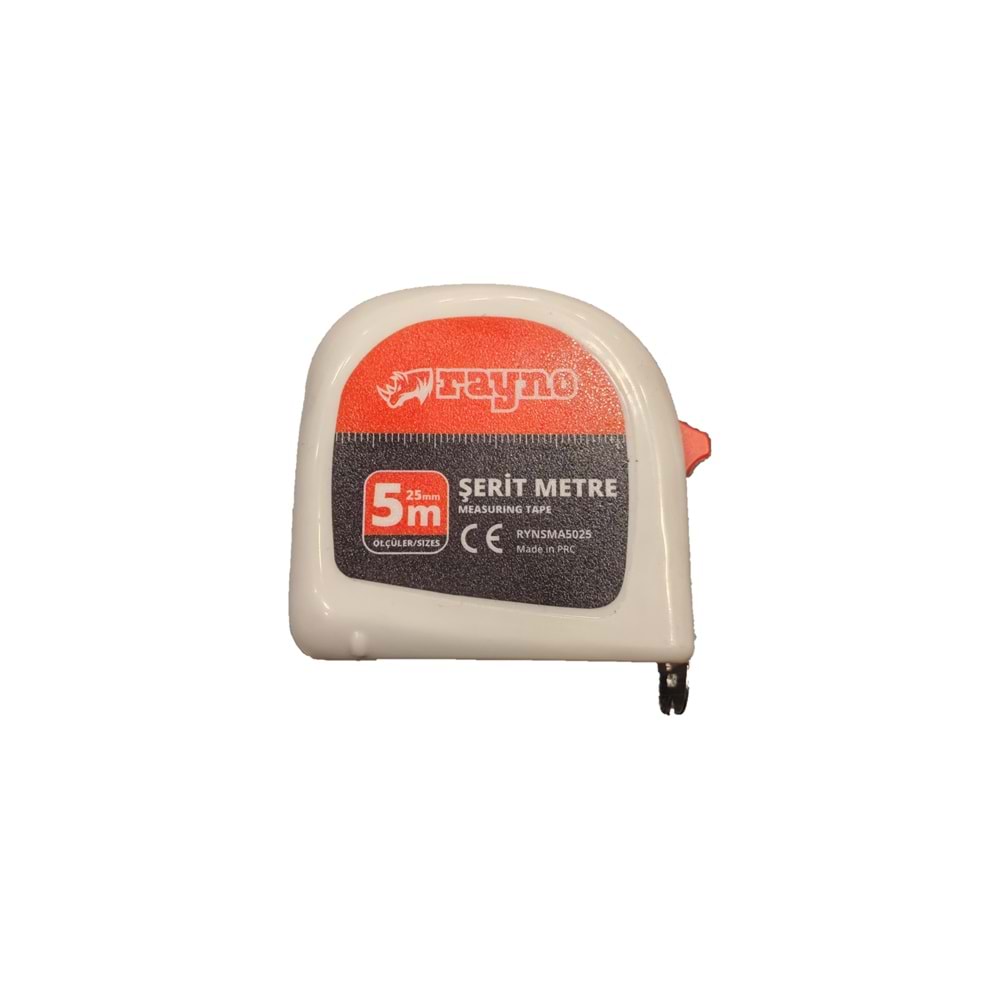 ŞERİT METRE 5MT*25MM RAYNO