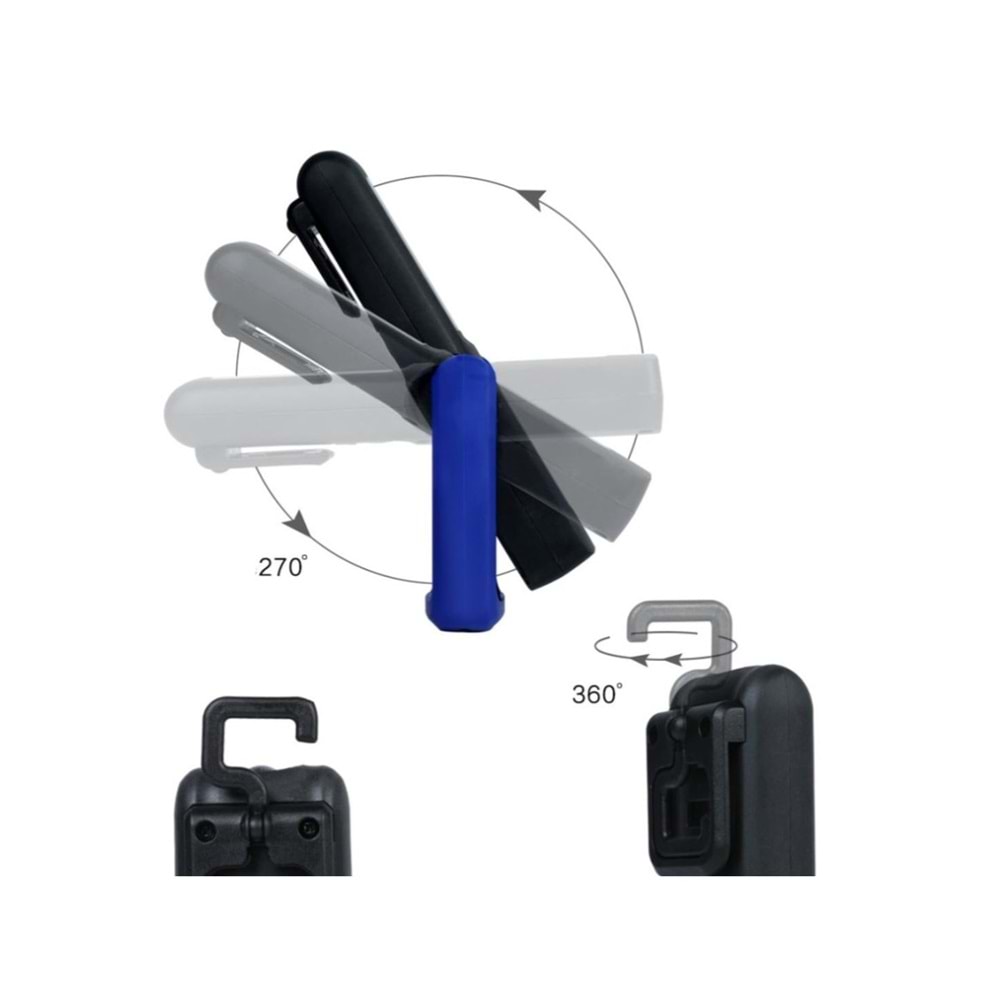 WATTON ŞARJLI MIKNATISLI KADEME AYARLI LED LAMBA WT-285