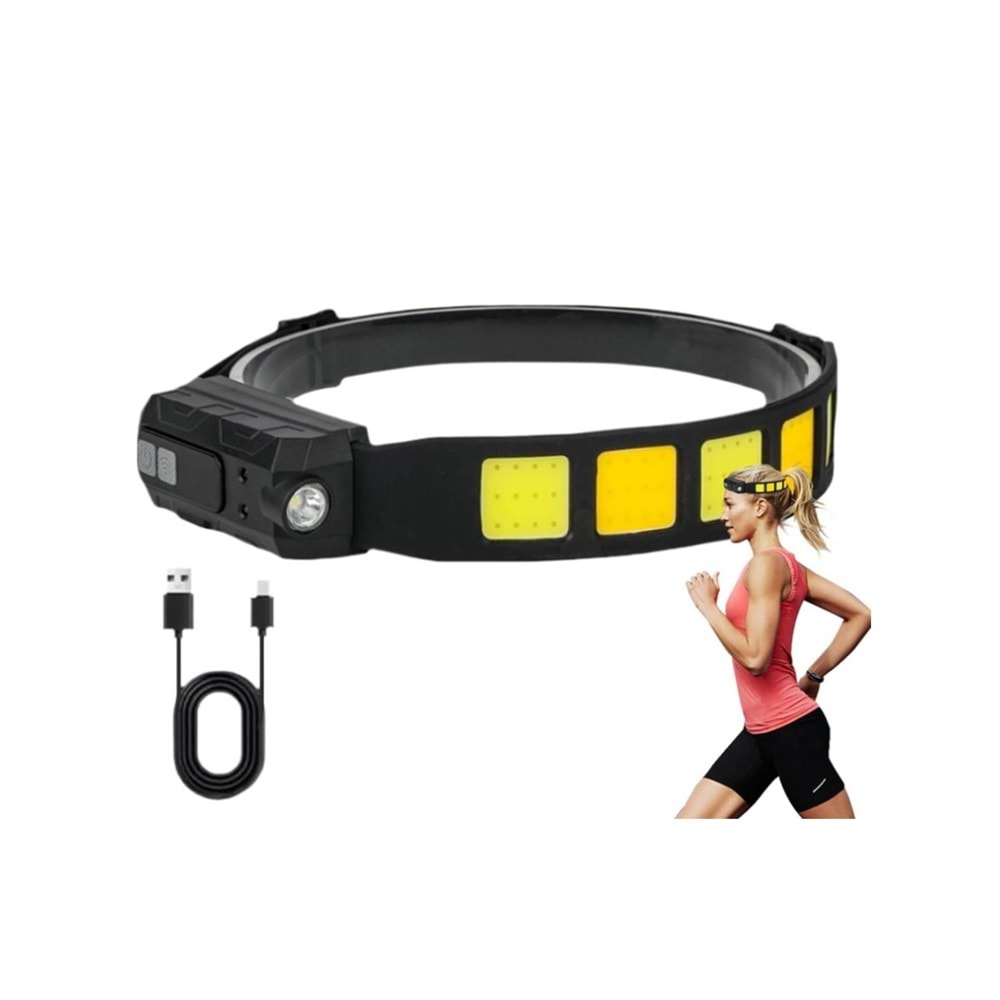 WATTON ŞARJLI SENSÖRLÜ LED KAFA LAMBASI WT-066