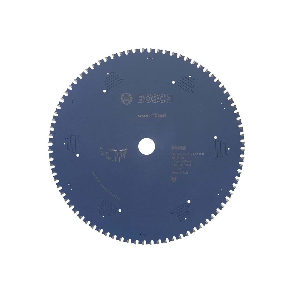 BOSCH DAİRE TESTERE BIÇAĞI DG BIC 254*25.4 60 2608643059