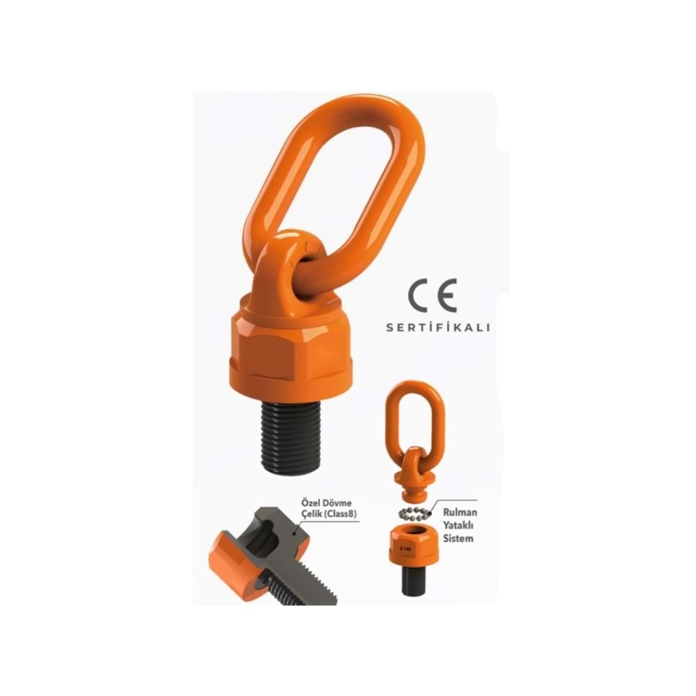 ÇİFT YÖNLÜ HAREKETLİ DÖNER MAPA M10-1.50