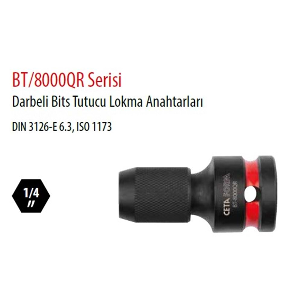 1/2'' DARBELİ BİT'S TUTUCU LOKMA 1/4
