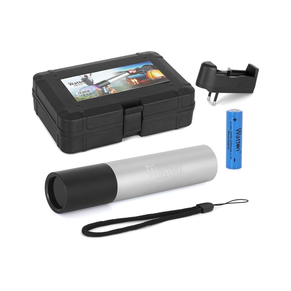 WATTON ŞARJLI ULTRAVİYOLE 15WATT 365NM LAMBA WT-305