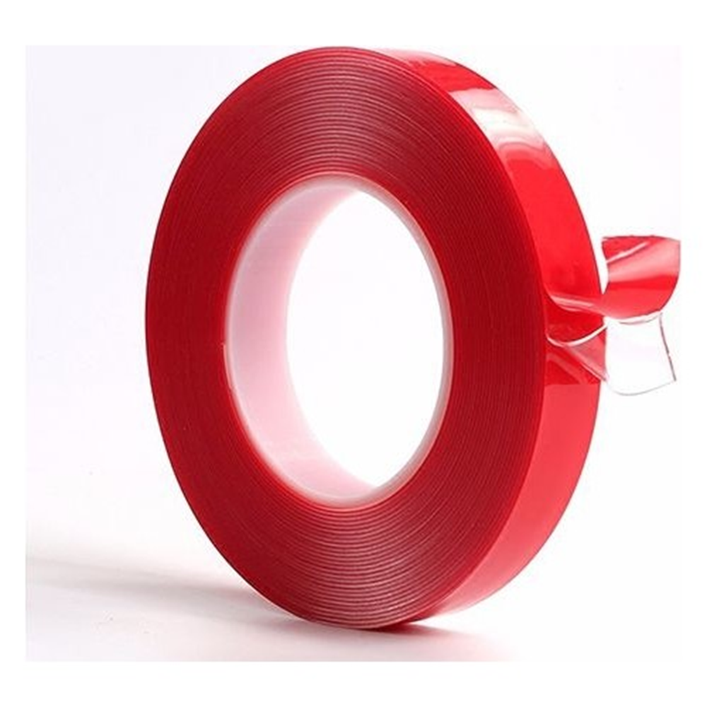 ÇİFT TARAFLI ŞEFFAF SİLİKONLU BANT 30MM 5MT