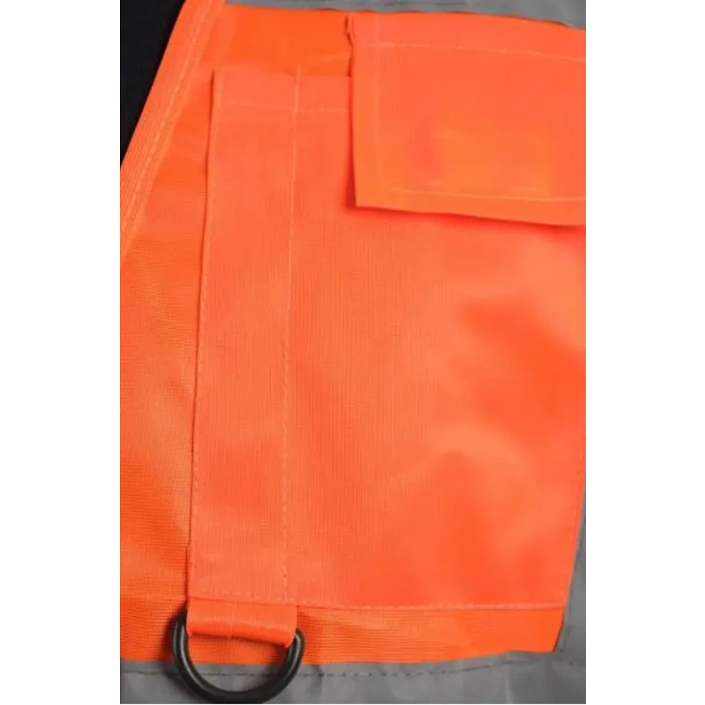 MÜHENDİS YELEK TURUNCU-LACİVERT 3XL