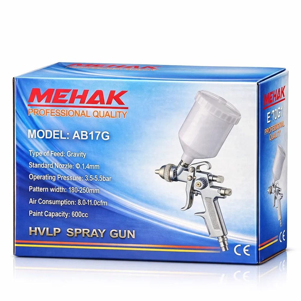 AB17G ÜSTTEN DEPOLU BOYA TABANCASI 1.4MM