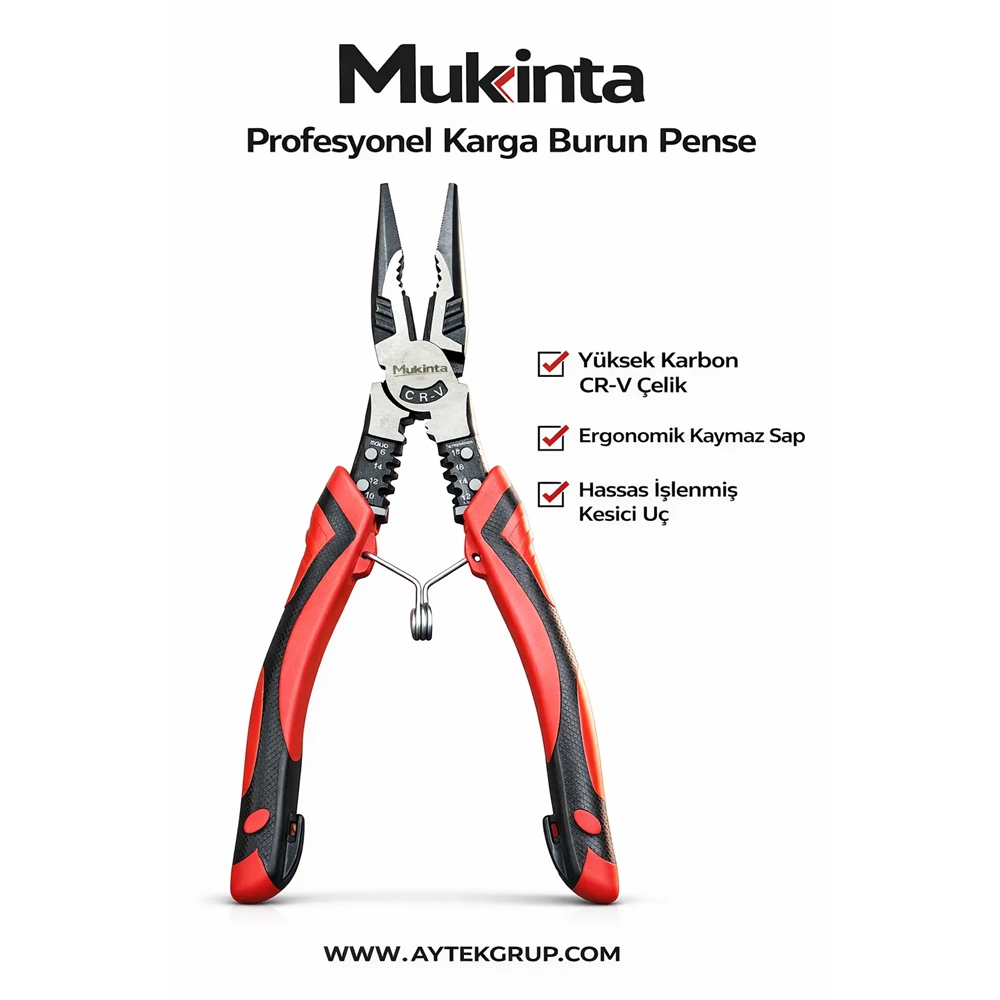 MUKİNTA MULTİ FONKSİYONEL PENSE 220MM