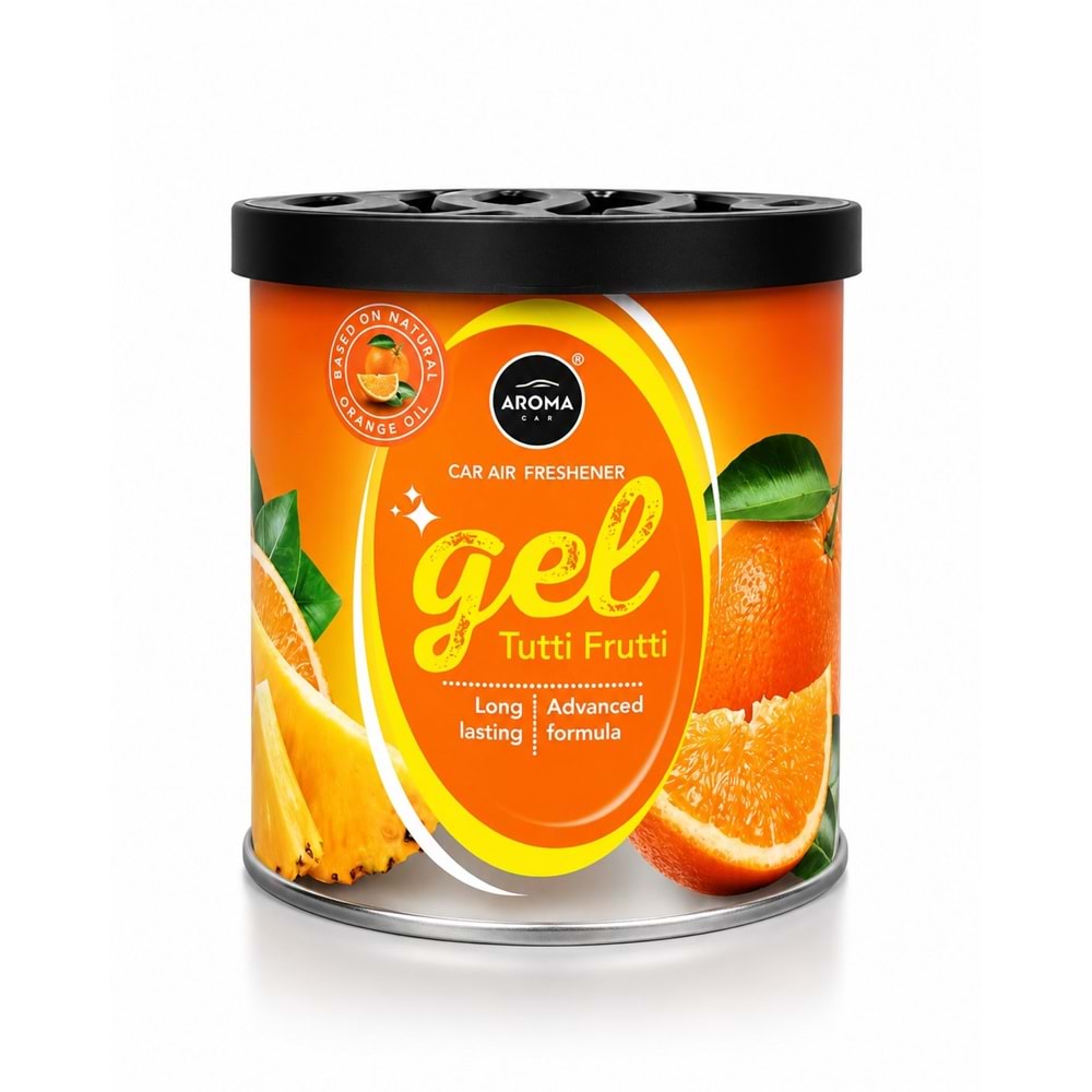 AROMA TERPEN GEL KOKU TUTTİ FRUTTİ 80GR.