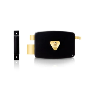 TİRAJLI KİLİT OVAL KARŞILIKLI 14CM YUMA YM-600