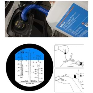 REFRAKTOMETRE ÖLÇÜM CİHAZI C100400 TECHNİK