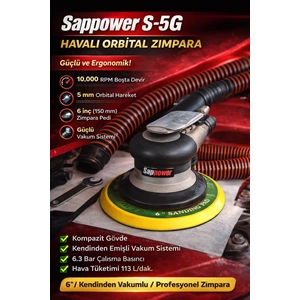 HAVALI ORBİTAL ZIMPARA 10000RPM S-5G