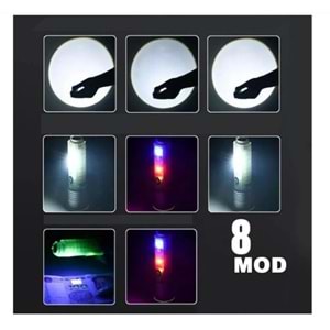 WATTON ŞARJLI MIKNATISLI LED LAMBA WT-609