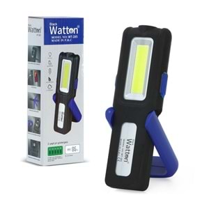 WATTON ŞARJLI MIKNATISLI KADEME AYARLI LED LAMBA WT-285