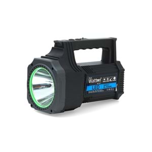 WATTON ŞARJLI 25WATT LED EL FENERİ WT-417