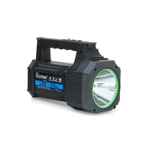 WATTON ŞARJLI 25WATT LED EL FENERİ WT-417