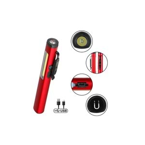 WATTON ŞARJLI MIKNATISLI LED LAMBA WT-307