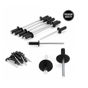 POP PERÇİN 4*16MM AL/ST ASD-9005 SİYAH
