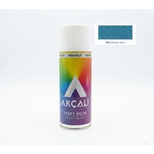 AKÇALI 355 SPREY BOYA METALİK MAVİ 400ML