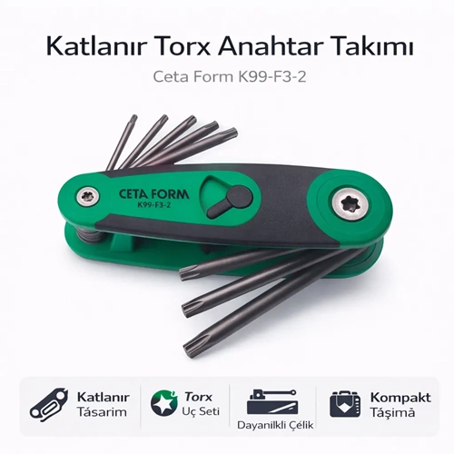 TORX ALLEN SET ÇAKI TİP K99-F3 CF