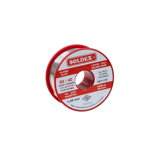 SOLDEX 40-60 LEHİM TELİ 200GR 1,2MM