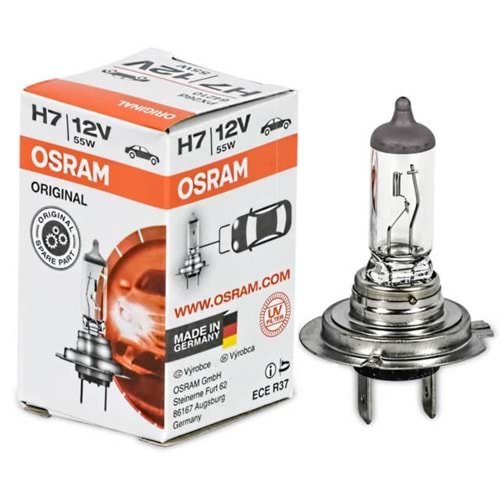 AMPÜL HALOJEN H7 12V.55W 64210 OSRAM