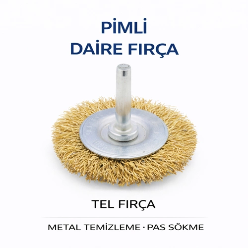 PİMLİ DAİRE FIRÇA 40MM