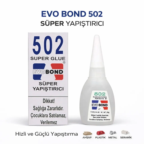 EVOBOND YAPIŞTIRICI 502 20GR