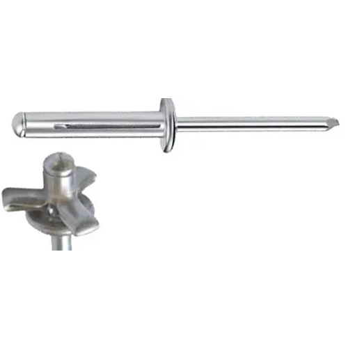 BULB.YARIKLI PERÇİN 4,8*20,5 AL/AL AAT BOMBE NATUREL