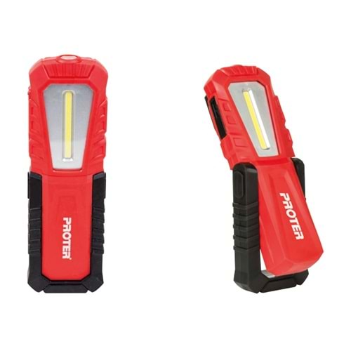 ŞARJLI MINATISLI LAMBA SMD+COB LED 240 LÜMEN PL 122 S