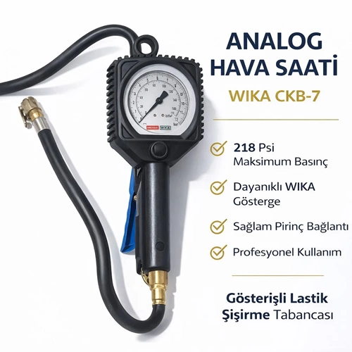 ANALOG HAVA SAATİ WİKA CKB 7