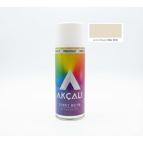 AKÇALI 1013 SPREY BOYA İNCİ BEYAZI 400ML