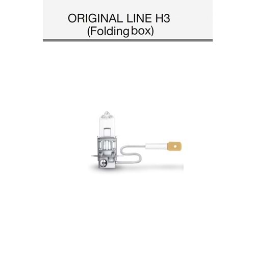 24V AMPUL HALOJEN H3 70WATT