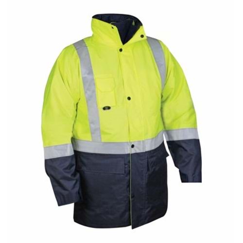 MASTER PARKA FOSFORLU SARI -L-